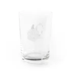 makkura.のらんちう　(yowmoreyow.) Water Glass :back