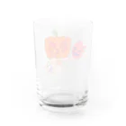 ウサネコのゾワゾワらんたん Water Glass :back