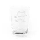 Fumito Abe / neccoのあべさんの犬 Water Glass :back