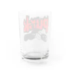 【12moonMonstarＺ】トゥエルブムーンモンスターズのパンクバイカーズ Water Glass :back