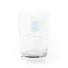 oilpastelhinaのクリームソーダ Water Glass :back