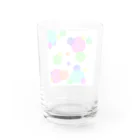 serena000の色ドット Water Glass :back