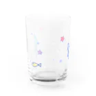 ゅの犬氏、はじめての海 Water Glass :back