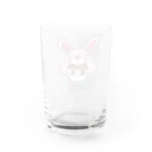 Ice_chienyannのアイスの妖精ひえにゃん Water Glass :back