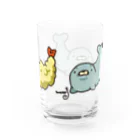 まろぽけっとのあざらしえびふらい Water Glass :back