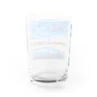 ゆるっとの台風の前のそら。 Water Glass :back