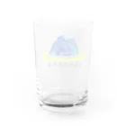七輪と椿の氷山 Water Glass :back