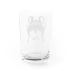 チンチラごまめと愉快な仲間たちのびっくりごまめ Water Glass :back