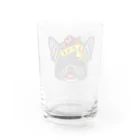 フレンチブルドッグのJILVAのフレンチブルドッグ／ブリンドル  Water Glass :back