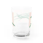 ATELIER RYUSEIのuma-running-coralback design Water Glass :back