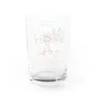 松や SUZURI店の伊勢 おかげ犬 Water Glass :back