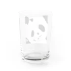 LittleLoroのPANDA COMPLEX パンダ頭複合体 0469 Water Glass :back