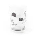 plum shopのいろいろチンチラグラス Water Glass :back