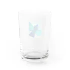 butterfly-velvet-oceanのbluebird Water Glass :back