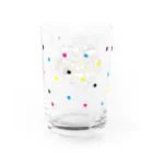 セキサトコのインキ缶ちゃんズ グラス Water Glass :back