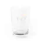 Katieのみっつのちゅーりっぷ グラス Water Glass :back