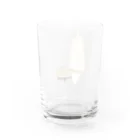 ぱくぱくショップのソフトクリーム Water Glass :back