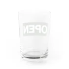 B/BのOPEN Water Glass :back