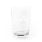 ゆずたろのドット絵インコたち Water Glass :back