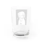 おねむりやのかなしそうなコップ Water Glass :back