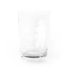 あんこらちの白☆遮光機土偶コップ Water Glass :back