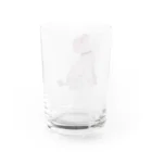 Suisui ShopのSuisui 切り抜き犬Ⅳ Water Glass :back