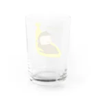 さぼのおさるのJ Water Glass :back