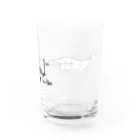 馴鹿 Jun-Rokuのクッキーの運び屋イタチ Water Glass :back