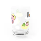 kaiyo56のおひるねあさあさ Water Glass :back