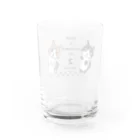 平田 莉紅@ココ&ルイちゃんのKEEP A DISTANCE OF 2 NyanS Water Glass :back