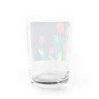 _Lulu_の不思議なチューリップ　１ Water Glass :back