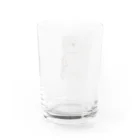 あめこやのくまおのおはよう Water Glass :back