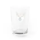 KANTAROの柴犬 かんたろう(実写) Water Glass :back