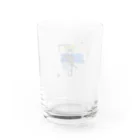 5to_san 【ごとさん】の頑張るサラリーにゃん（通勤編） Water Glass :back