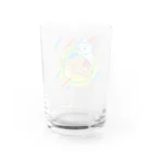 SPACEのクリームソーダ Water Glass :back