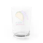 Mieko_Kawasakiのタコス中毒🌮 Water Glass :back