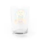 油絵描きの小物売り場のハワイアンパンケーキ（旅行エンジョイ） Water Glass :back