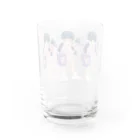 She is ...のSNS vs おうち時間 【STAYHOME WARRIOR】 Water Glass :back