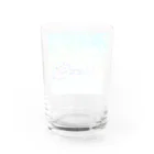 灯さかすのひんやりペンギンましまろう Water Glass :back