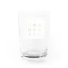 ぁのcolor palette Water Glass :back