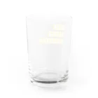 キャンプ場の奥の方のBEER!! Water Glass :back