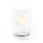 楓工房 ＊suzuri店＊のコザクラ森の結婚式 Water Glass :back