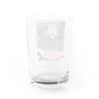 佐藤餓死の品々のスイカを持つ餓死 Water Glass :back