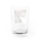 とりいの犬がみている Water Glass :back