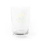 うさぎのUSA（うーさ）🐰のレトロ可愛いうさぎさんのコップ Water Glass :back