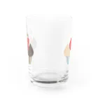 なてぃ子.  ハムスターのカップケーキハムたち Water Glass :back