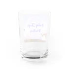 iro_chiharuのBaby Steps Matter☆クレタ島サンセット Water Glass :back