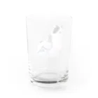 佐久間薫の猫とハト Water Glass :back