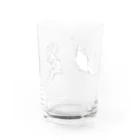 ツク之助の爬虫戯画 Water Glass :back