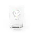 暮らしのパンダのともかくかわいいパンダちゃん Water Glass :back